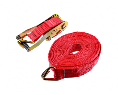 Стяжка груза с храповиком NEW GALAXY 230 мм, 12 м, шир. ленты 55 мм, 5000/10000 кг 746-034