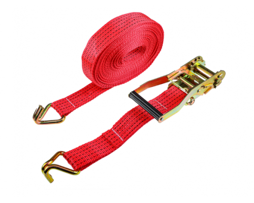 Стяжка груза с храповиком NEW GALAXY 230 мм, 12 м, шир. ленты 55 мм, 5000/10000 кг 746-034