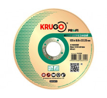 Круг отрезной по металлу KRUGO Profi 125х0.8х22.23 мм P12508