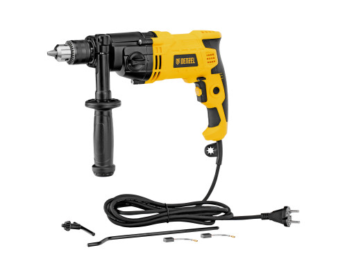 Дрель ударная Denzel IDD-1050-2 1050Вт, 2 скорости 26314