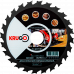 Пильный диск KRUGO 125x1,8/1,2x24Tx22,23 мм, WA125024