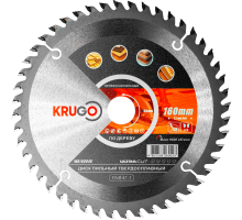 Пильный диск KRUGO 160x2,2/1,4x48Tx20 мм WA160048