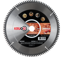 Пильный диск KRUGO 300x3,2/2,2x96Tx30 мм WA300096