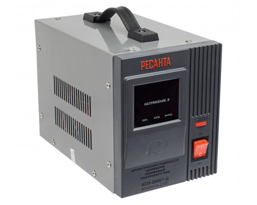 Стабилизатор напряжения РЕСАНТА АСН-2000/1-Ц 63/6/4