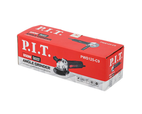 Шлифмашина угловая сетевая P.I.T. PWS125-C9