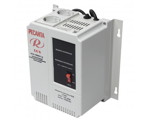 Стабилизатор напряжения Ресанта АСН-1500Н/1-Ц Lux 63/6/20