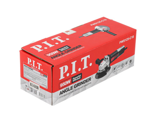 Шлифмашина угловая сетевая P.I.T. PWS125-C10