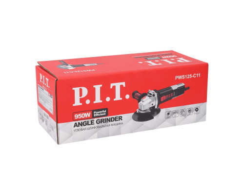 Шлифмашина угловая сетевая P.I.T. PWS125-C11