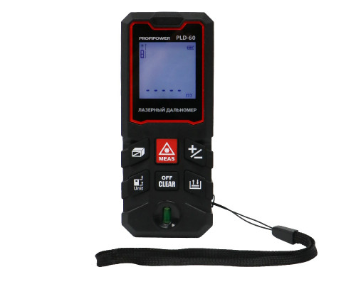 Дальномер лазерный PROFIPOWER 60 метров PLD-60 E0268