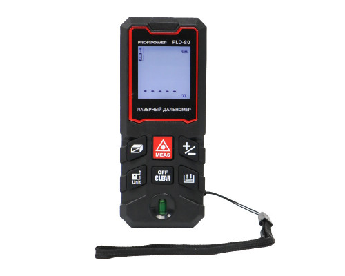 Дальномер лазерный PROFIPOWER 80 метров PLD-80 E0269