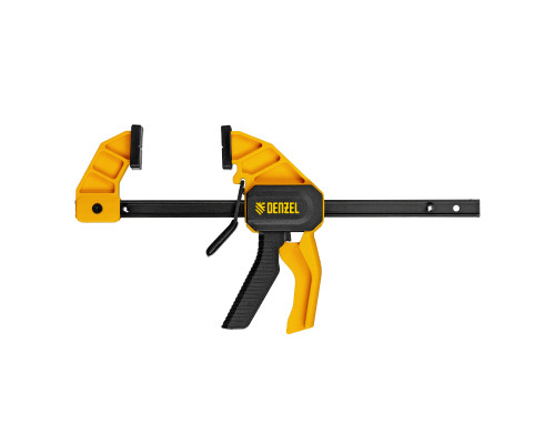 Струбцина Denzel F-образная, быстрозажимная, 150 х 55 мм, усиленный нейлоновый корпус 20501