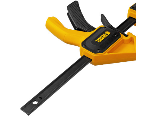 Струбцина Denzel F-образная, быстрозажимная, 150 х 55 мм, усиленный нейлоновый корпус 20501