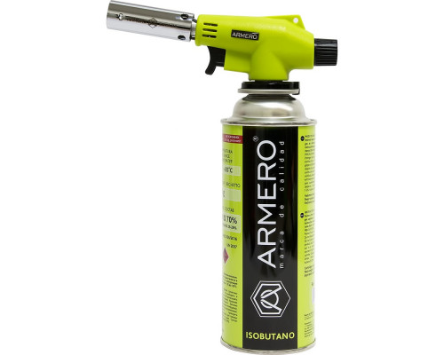 Газовая горелка ARMERO + газовый баллон цанговый 250 гр A710/117