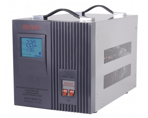 Стабилизатор напряжения РЕСАНТА АСН-12000/1-Ц 63/6/10