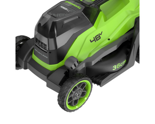 Аккумуляторная бесщеточная газонокосилка Greenworks 24 V без акк и з/у 2520707