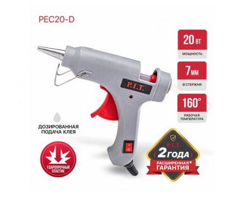 АКЦИЯ Отвертка аккум P.I.T. PD03P3.6-006 + в подарок пистолет клеевой P.I.T. PEC20-D и стержни MGE-0720W