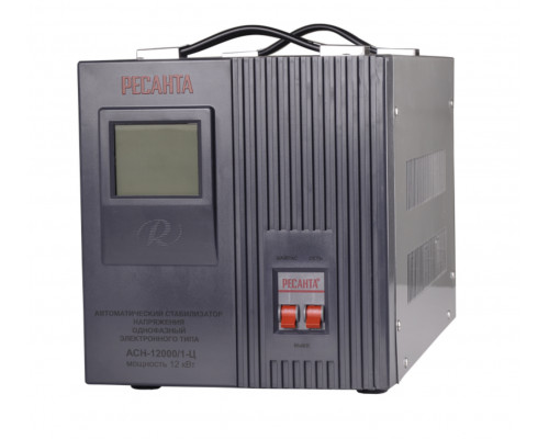 Стабилизатор напряжения РЕСАНТА АСН-12000/1-Ц 63/6/10