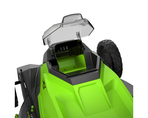 Аккумуляторная бесщеточная газонокосилка Greenworks GD40LM411 40 V без акк и з/у 2521007