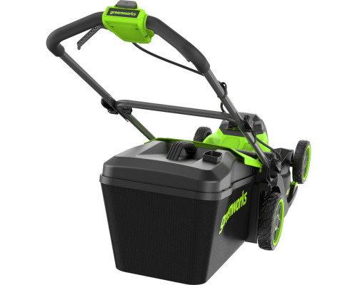 Аккумуляторная бесщеточная газонокосилка Greenworks GD40LM411 40 V без акк и з/у 2521007