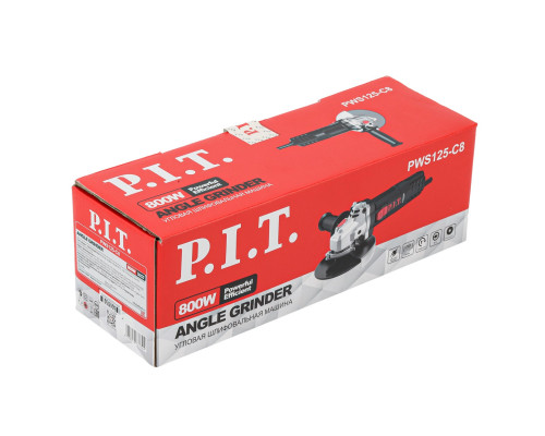 Шлифмашина угловая сетевая P.I.T. PWS125-C8