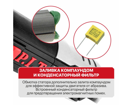 Шлифмашина угловая сетевая P.I.T. PWS125-C12