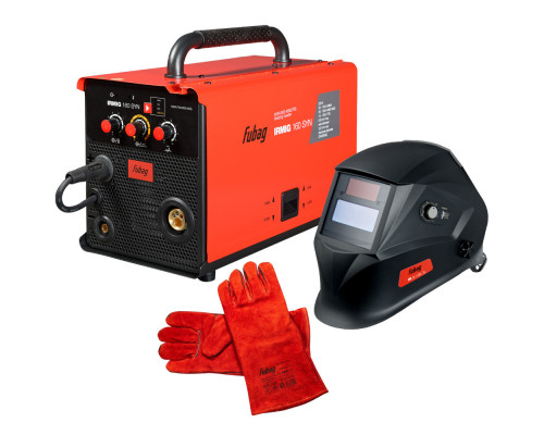 Сварочный аппарат Fubag IRMIG 160 SYN+Маска сварщика IR 9-13N S+Краги FWGN 10R 8641808.4