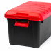 Набор ящиков Следопыт Expedition Box 30 л, 40 л, 50 л чёрный/красный PF-EB-02