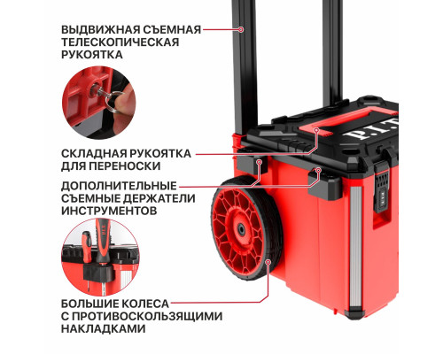 Ящик для инструментов системы STACKIN P.I.T. HTLB02-4933