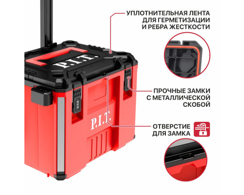 Ящик для инструментов системы STACKIN P.I.T. HTLB02-4933