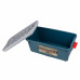 Ящик многофункциональный особопрочный СЛЕДОПЫТ Expedition Box, 50 л, 700х360х320 мм, зеленый/серый PF-EB-12