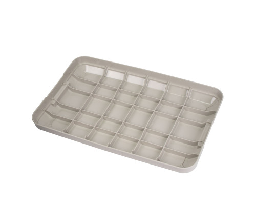 Ящик многофункциональный особопрочный СЛЕДОПЫТ Expedition Box, 40 л, 600х360х320 мм, графит/бежевый PF-EB-07