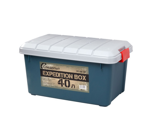Набор ящиков Следопыт Expedition Box 30 л, 40 л, 50 л зелёный/серый PF-EB-03
