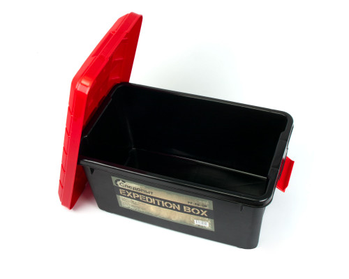 Набор ящиков Следопыт Expedition Box 30 л, 40 л, 50 л чёрный/красный PF-EB-02