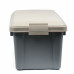 Ящик многофункциональный особопрочный СЛЕДОПЫТ Expedition Box, 50 л, 700х360х320 мм, графит/бежевый PF-EB-10