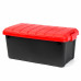 Ящик многофункциональный особопрочный СЛЕДОПЫТ Expedition Box, 50 л, 700х360х320 мм, черный/красный PF-EB-11