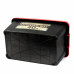 Ящик многофункциональный особопрочный СЛЕДОПЫТ Expedition Box, 40 л, 600х360х320 мм, черный/красный PF-EB-08