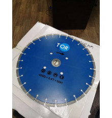 Диск по бетону для швонарезчиков TOR HQR500A-2 (E) 400Dx3,6Tx50H (Cutter Disc 400 мм) 1019724