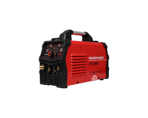 Инвертор плазменной резки Profipower CT-250 3B1 MMA+CUT+TIG (10-40A, толщина реза, 1-14 мм) E0299