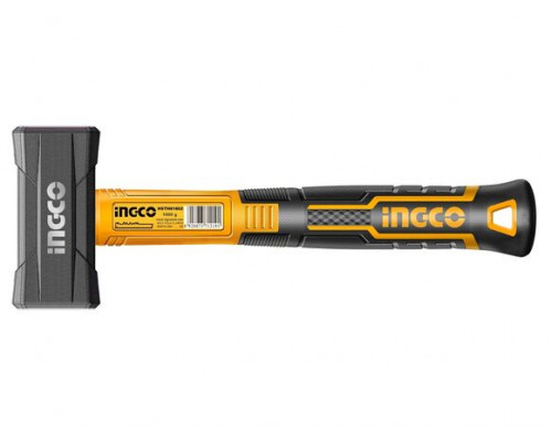Кувалда INGCO INDUSTRIAL 1500 гр, с фибергласовой ручкой HSTH81803