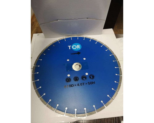 Диск по бетону для швонарезчиков TOR HQR500A-2 (E) 450Dx3,6Tx50H (Cutter Disc 450 мм) 1019725