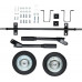 Комплект колёс и ручек для бензогенераторов DY8000LX/DY9500L/LX/LX-3 Huter 64/1/34