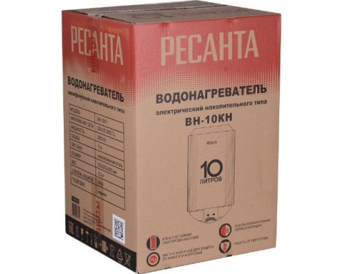 Водонагреватель накопительный Ресанта ВН-10КН 74/5/10