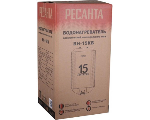 Водонагреватель накопительный Ресанта ВН-15КВ 74/5/11