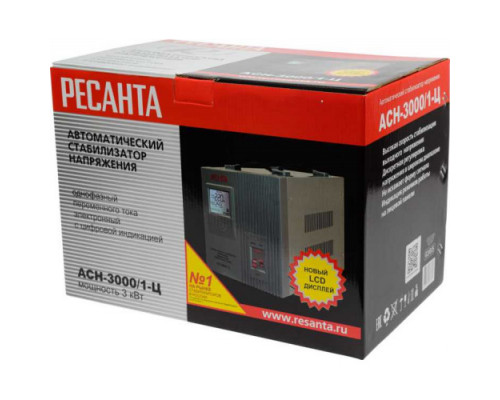 Стабилизатор напряжения РЕСАНТА АСН-3000/1-Ц 63/6/5