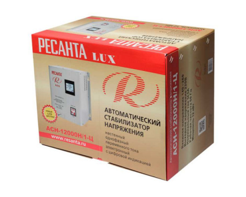 Стабилизатор напряжения Ресанта АСН-12000Н/1-Ц Lux 63/6/22