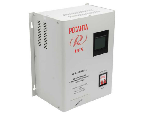 Стабилизатор напряжения Ресанта АСН-12000Н/1-Ц Lux 63/6/22