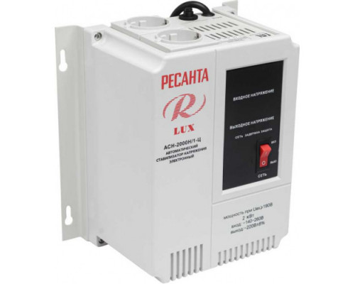 Стабилизатор напряжения Ресанта АСН-2000Н/1-Ц Lux 63/6/15