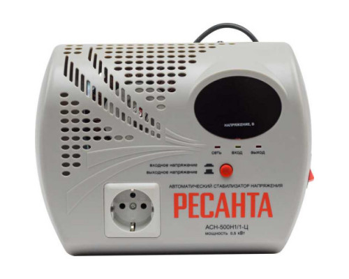 Стабилизатор напряжения Ресанта АСН-500Н/1-Ц Lux 63/6/9