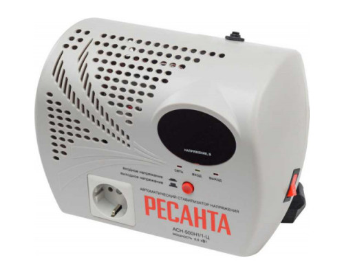Стабилизатор напряжения Ресанта АСН-500Н/1-Ц Lux 63/6/9