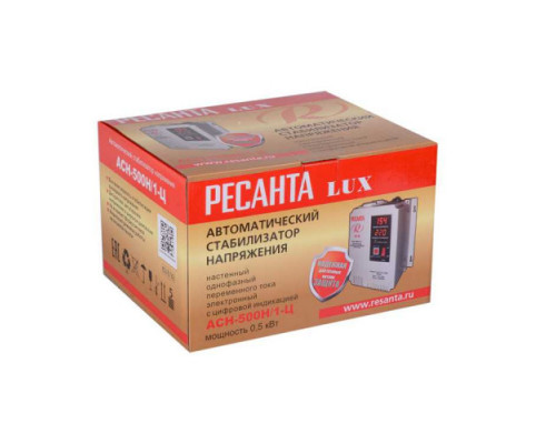 Стабилизатор Ресанта АСН-500Н/1-Ц LUX 63/6/39
